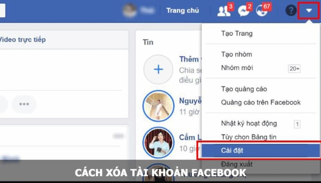 Xóa tài khoản bạn sẽ không liên hệ với mọi người