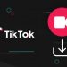 Tải video tiktok chỉ có thể sử dụng các ứng dụng của bên thứ ba