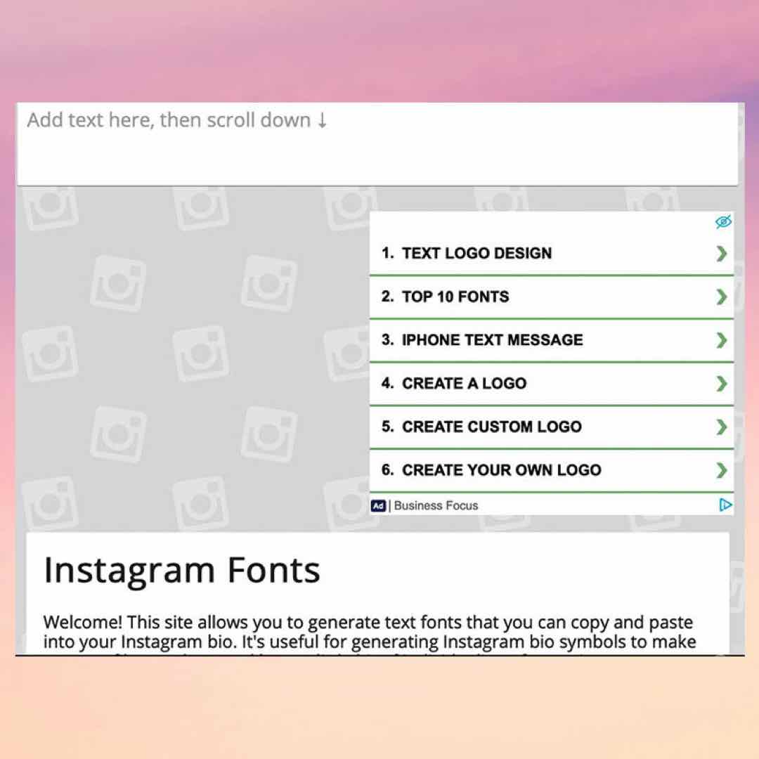 Cách đổi font chữ Instagram