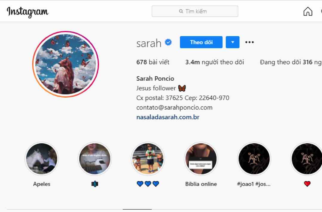 Tên Instagram thú vị