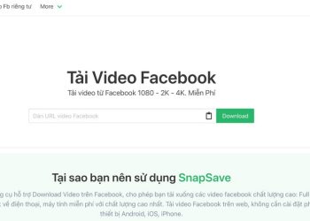 Phần mềm tải video Facebook đơn giản chỉ với vài thao tác