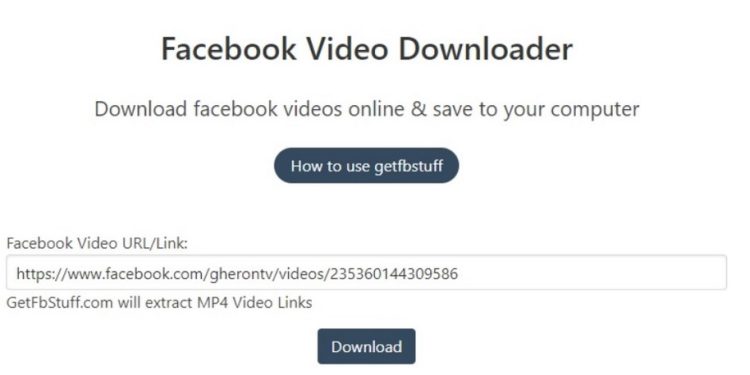 Tải video Facebook về máy tính bằng 2 cách đơn giản