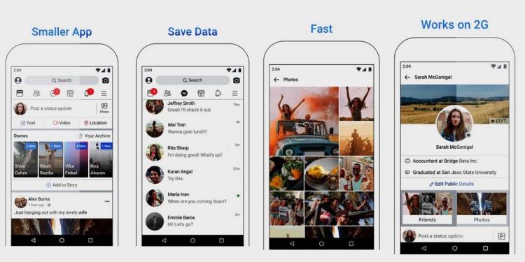 Thiết bị nên dùng Facebook Lite để không bị giật/lag