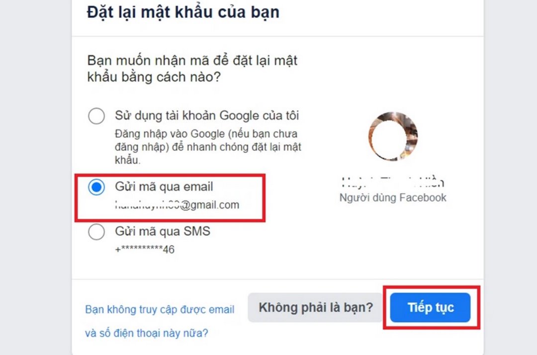 Cách thêm Gmail vào tài khoản Facebook