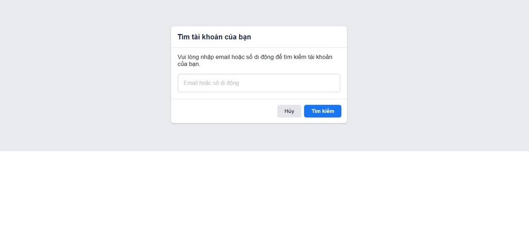 Trường hợp tài khoản Facebook của bạn bị hack